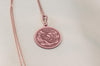 Zeus charm necklace - thunder god charm pendant -
