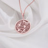 Memento mori pendant necklace - personalized rememb