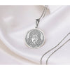 Kali charm necklace - kali silver pendant - hindu f