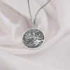 & silver virgo zodiac pendant necklace - thoughtful