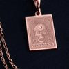 Vanitas memento mori necklace - memento mori vivere