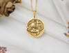 Aries charm pendant - personalized zodiac charm nec