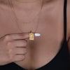 Vanitas memento mori necklace - memento mori vivere