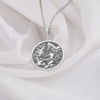 Memento mori pendant necklace - personalized rememb
