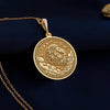 Leo charm necklace - leo zodiac personalized pendan