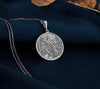 Krishna radha charm pendant - indian spiritual coup