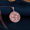 Memento mori pendant necklace - personalized rememb