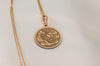 Zeus charm necklace - thunder god charm pendant -