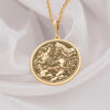 Memento mori pendant necklace - personalized rememb