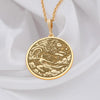 Leo women pendant - regal lion charm necklace for w