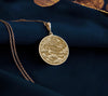 Leo women pendant - regal lion charm necklace for w