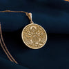 Kali goddess pendant necklace - silver - rose gold
