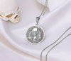 Memento mori necklace - memento mori silver pendant