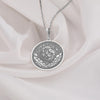Leo charm necklace - leo zodiac personalized pendan