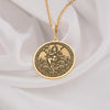 Apsara charm necklace - hindu celestial nymphs -bud