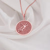 Libra men necklace - libra personalized charm penda