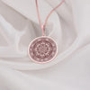 Mandala necklace - spiritual pendan