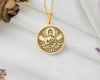 Enlightenment buddha pendant necklace - buddha gift