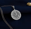 Maha kali necklace - kali charm pendant silver - re