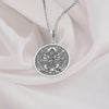 Kali goddess pendant necklace - silver - rose gold