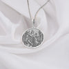 Krishna radha charm pendant - indian spiritual coup