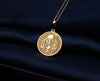 Memento mori necklace - memento mori silver pendant