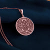 Kali goddess pendant necklace - silver - rose gold