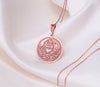 Kitsune fox charm necklace - kitsune fox silver pen