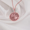 & silver virgo zodiac pendant necklace - thoughtful