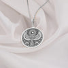 Ankh necklace - silver ankh pendant - egyptian life