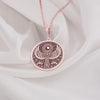 Ankh necklace - silver ankh pendant - egyptian life