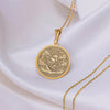 Zeus charm necklace - thunder god charm pendant -
