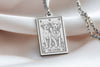 Dog lovers charm necklace - dog couple necklace - d