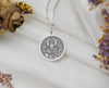 Lakshmi charm necklace - mother goddess lakshmi sil
