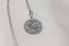 Zeus charm necklace - thunder god charm pendant -