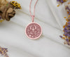 Lakshmi charm necklace - mother goddess lakshmi sil
