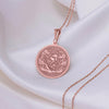 Zeus charm necklace - thunder god charm pendant -