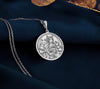 Kitsune fox charm necklace - kitsune fox silver pen