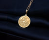 Kitsune fox charm necklace - kitsune fox silver pen