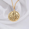 Kitsune fox charm necklace - kitsune fox silver pen
